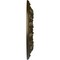Ekena Millwork Whitman Ceiling Medallion (For Canopies up to 3 3/4"), Hand-Painted Green Gold, 13"OD x 1 3/8"P CM13WHGGS - alternate 3